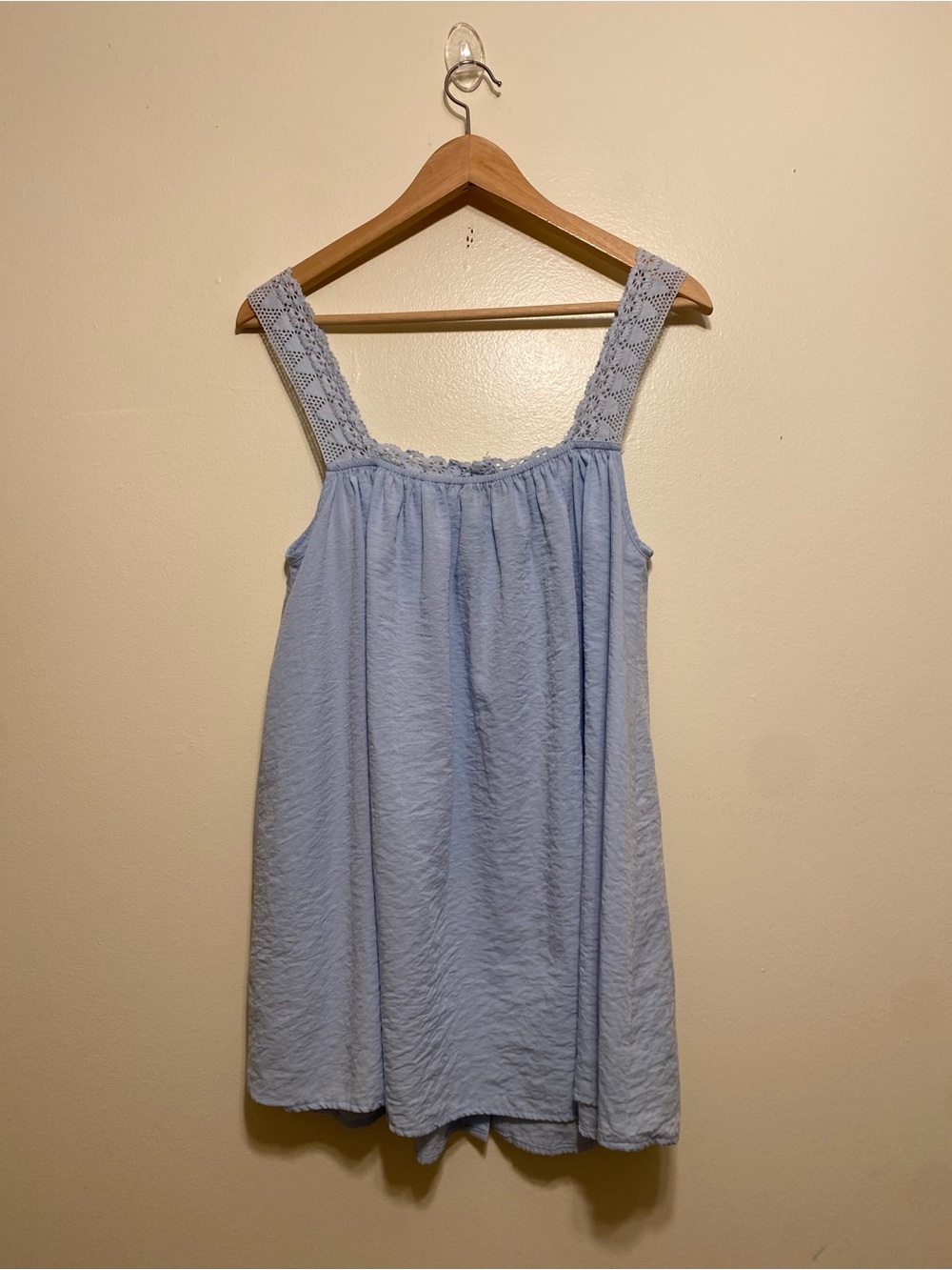 Darling Light Blue Two-Piece Sleep Set with Elastic Waist. Size S - Picture 2 of 12